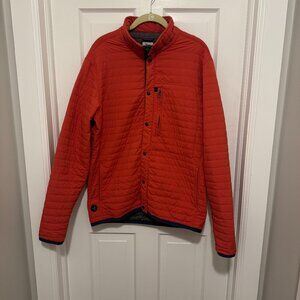 Relwen Windzip Quilted Jacket - Orange. EUC.